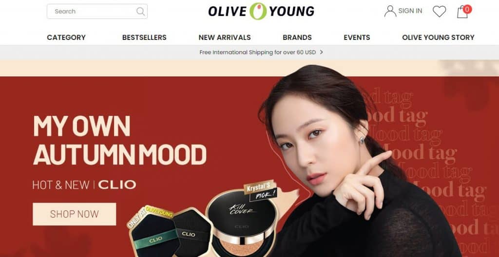 Olive Young Affiliate Program