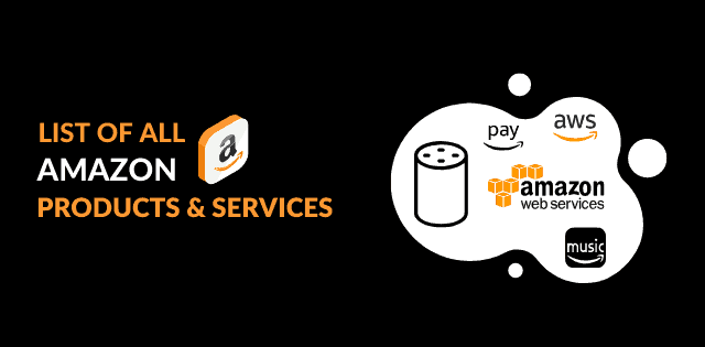 amazon products and services